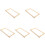 5Pièces Cadres En Bois Beige Pour Ruche Apiculture Usage 4