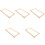 5Pièces Cadres En Bois Beige Pour Ruche Apiculture Usage 5