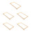 5Pièces Cadres En Bois Beige Pour Ruche Apiculture Usage 8