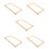 5Pièces Cadres En Bois Beige Pour Ruche Apiculture Usage 10