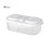 Multifunctional Double Lattice Kitchen Storage Container, Convenient Refrigerator Storage Plastic Storage Box 4