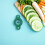 8Pièces Découpeur Oignon Acier Vert Cuisine 10