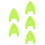 5Pièces Kickboard Natation Eva Triangle Durable 7