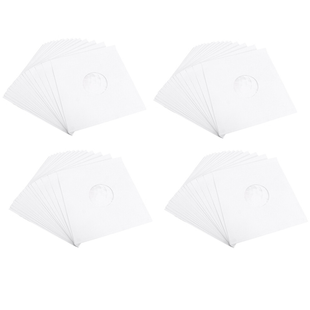 100Pcs 12Inch Anti-Static Vinyl Record Sleeves - Cd Player Case Protective With Inner Bag For Vinyl Records 6033134693088