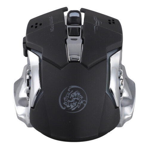 Wireless Silent Mouse  Dual Mode Design, 2.4G Dual Mode Rechargeable Optical Mouse for Laptop PC Game Office