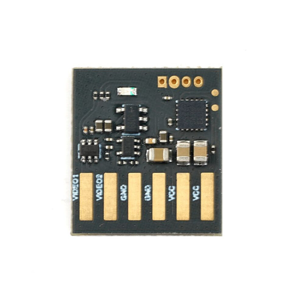 2Ch Video Switcher Module Multi-Viewing Angles Dual Cameras Small Size For Rc Fpv Drone Black 4712872017449