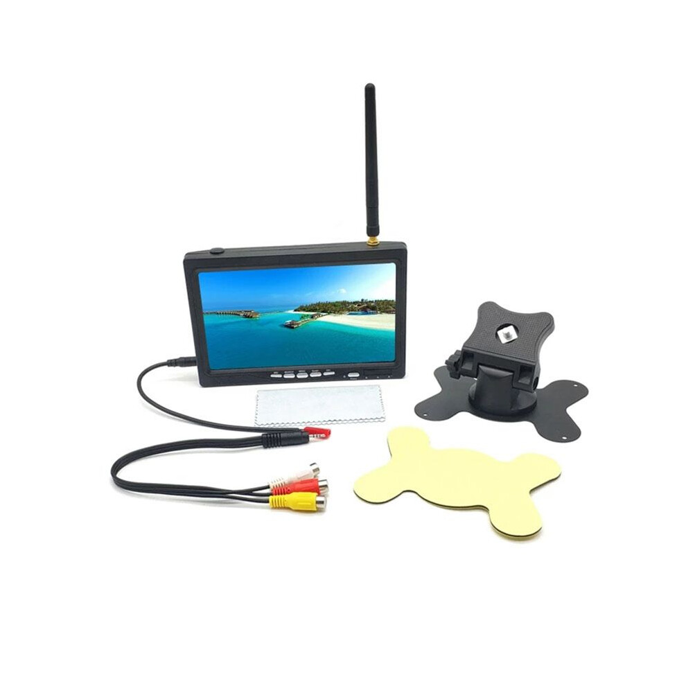 5.8G 48Ch 7 Inch Tn Fpv Monitor 1024X600 Tft Lcd Screen 7-16V For Rc Transmitter & Rc Drone 6034120135315