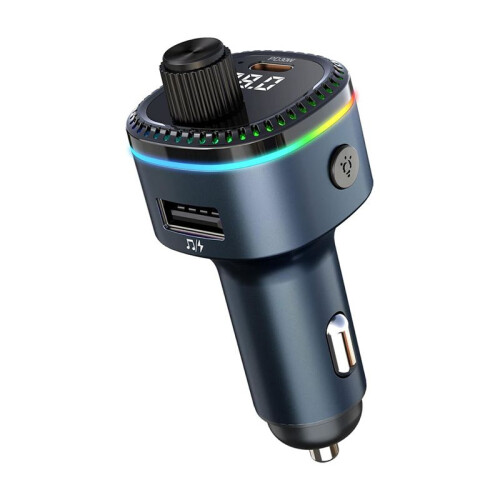 5.3 FM Transmitter for Car,  Car Adapter, Support MP3 Player, Handsfree Calling, LED Backlit, U Disk