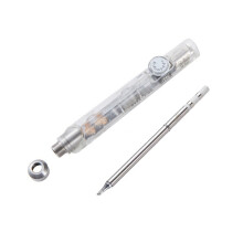 Electric Soldering Iron 65W Adjustable Temperature Soldering Iron Interchangeable Iron Tips for Any Hobby Enthusiast B