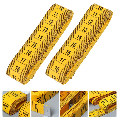 Flexibelt måttband i glasfiber, 2 st 1