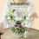 Keramische vaas met metallic bloemmotief – 9 cm 4