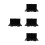 4Pcs Versatile Black Model Tool and Parts Display Shelf Organizer 9