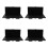 4Pcs Versatile Black Model Tool and Parts Display Shelf Organizer 10