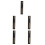 5Pcs Black Wood Sauna Hourglass Timer Compact Precise Sand Countdown 5