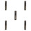 5Pcs Black Wood Sauna Hourglass Timer Compact Precise Sand Countdown 7
