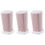 3Pièces Porte-Couteaux Cuisine Rose, Design Multi Compartiments 4