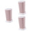3Pièces Porte-Couteaux Cuisine Rose, Design Multi Compartiments 6