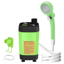 Outdoor-Duschset - Tragbare Camping-Duschpumpe, Intelligentes Vollbild-Digitaldisplay, 6000 MAh, Einstellbare Dusche