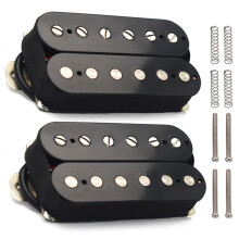 Captadores Humbucker para Guitarra Elétrica Alnico 5 Humbucker Descoberto 2 Fios Blindados 2 Fios Blindados