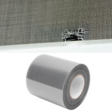 80 mm x 9,15 m graues selbstklebendes Fenster-Netzband