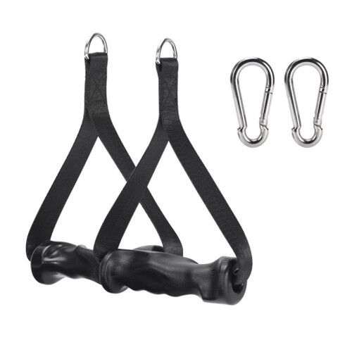 Exercise Handles Ergonomic Gym Attachments for Cable Machine, Resistance Band Handles for Strength Training 1