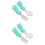 2Stk Gabel Set, Lebensmittelecht, Bunt, Baby 6