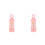 2Pièces Thermomètre Bain Bébé Rose Polyvalent Facile À Utiliser En PP 10