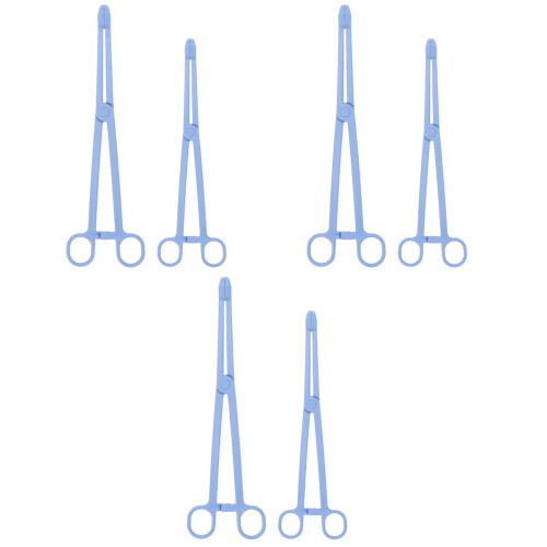 6Pcs Reptile Stool Pickup Tool Lightweight Durable with Strong Grip 2