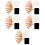 5Ensembles Lièges Clarinette Accessoires Réparation Joint Réutilisable 9
