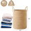 62L Jute Laundry Hamper Basket 3