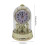 Retro Round Desk Clock in Silver or Gold 3