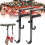 Fireplace Stocking Hanger Black Adjustable Heavy Duty 4pcs 6