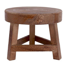 Wood Low Stools Small Bench Plant Stand Indoor Outdoor Pot Holder Shelf Modern for Entryway Garden Decoration
