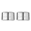 2Pcs Tear-Resistant Transparent Menu Holder with Flexible Page Binders 10