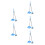 5Ensembles Mini Balais Et Pelles Pla Décorations Maison Multicolores 6