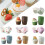 Συσκευασία 50 θηκών για cupcakes σε σχήμα τουλίπας, ανθεκτικές στο λάδι 3