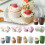 Συσκευασία 50 θηκών για cupcakes σε σχήμα τουλίπας, ανθεκτικές στο λάδι 4