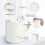 Weißer isolierter Edelstahl-Kaffeebecher, 355 ml 3