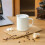 Weißer isolierter Edelstahl-Kaffeebecher, 355 ml 8