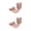 8Pièces Bandages Compression Élastiques Coton Polyvalent 8
