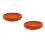 2Pièces Panier PP Pour Pain Fruits Marron Clair 4