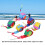 Rainbow Tail Ball Ensemble de 6 pièces - Polyester doux 4