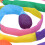 Rainbow Tail Ball Ensemble de 6 pièces - Polyester doux 10