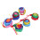Rainbow Tail Ball Ensemble de 6 pièces - Polyester doux 13