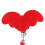Rood Comfortabel Ademend Kattenriem Buitenwandeling 6