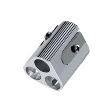 Mobius & Ruppert (M+R) Magnesium 3-Hole Sharpener – For Graphite, Colour & Watercolour Pencils