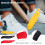 3Pièces Mini Aide-Chaussures Plastique Portable Assorti 8