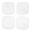8Ensembles Fleurs Résine Blanches Artisanat Remplissage Epoxy DIY 2