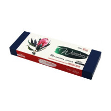 Rosa Gallery Botanical Watercolour Set - 14 Full Pans in Indigo Metal Case, Artist Paints for Floral & Nature Art