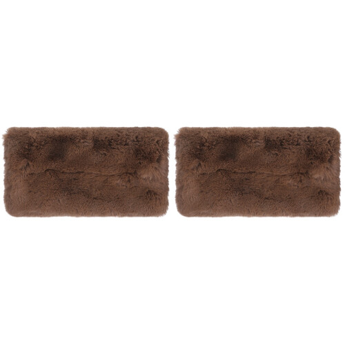 2Pièces Chauffe-Mains Imitation Peau Pour 2